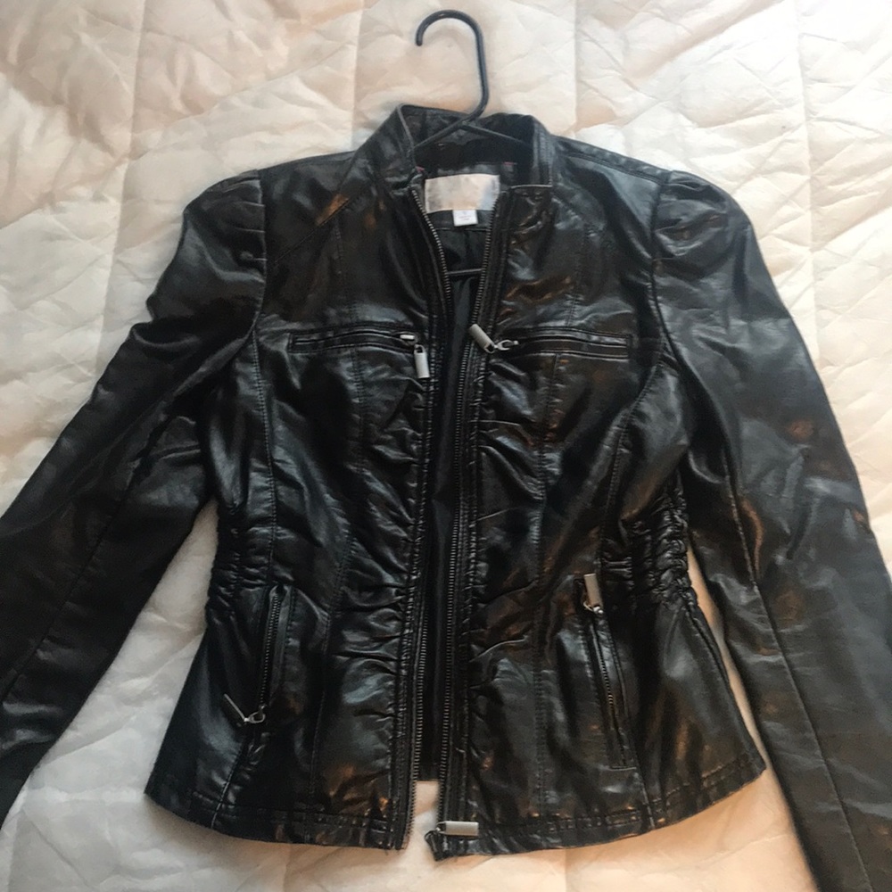 Leather jacket